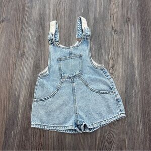 Zara kids Jean overalls size 3